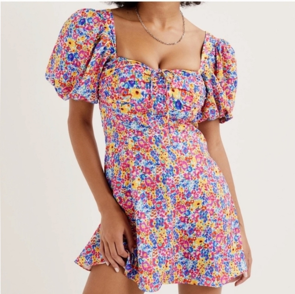 For Love & Lemons NWTs Sasha Mini Dress